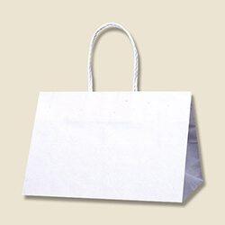 手提げ紙袋（白・口折丸紐・幅310×マチ190×高さ210mm）