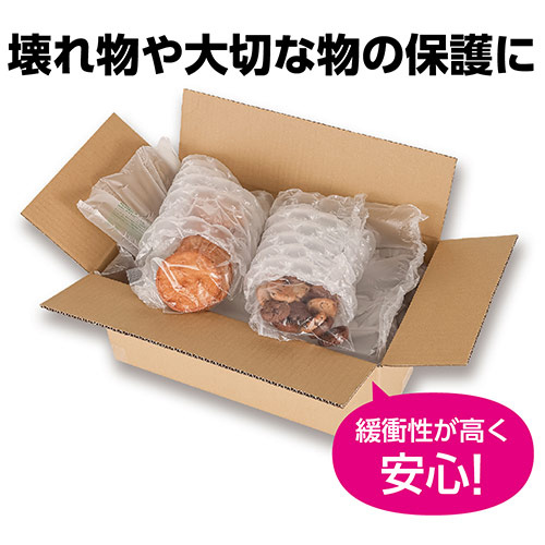 エアークッションフィルム（バブル型大粒・300×600mm）150m巻（約500シート分）