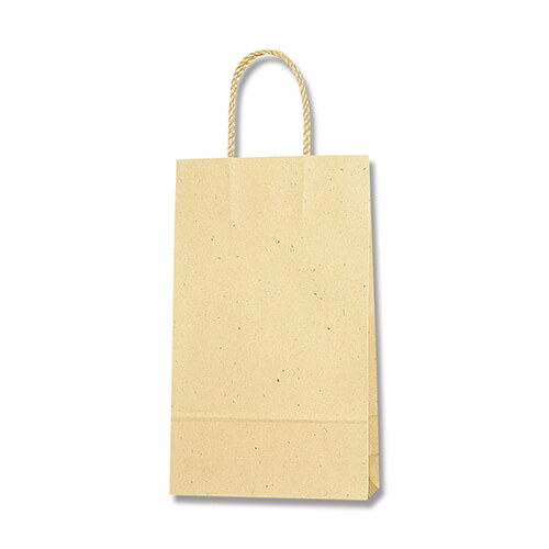 手提げ紙袋（ナチュラル・口折PP紐・幅210×マチ80×高さ350mm）