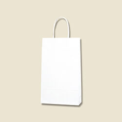 手提げ紙袋（白・口折丸紐・幅210×マチ80×高さ350mm）