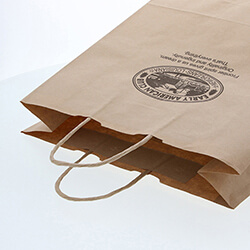 手提げ紙袋（アメリカンクラブ・丸紐・幅320×マチ115×高さ410mm）