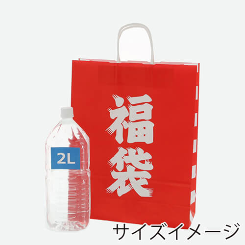 手提げ紙袋（福袋・丸紐・幅320×マチ115×高さ410mm）