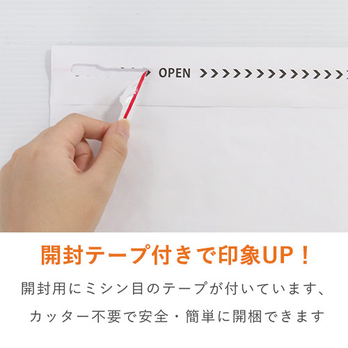 クッション封筒（しっかりタイプ）白・B5サイズ
