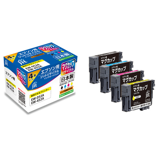 エプソン EPSON MUG-4CL 4色セット 互換 リサイクルインクカートリッジ