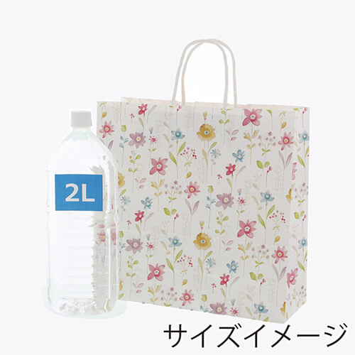 手提げ紙袋（フラワーアラカルト・丸紐・幅320×マチ115×高さ310mm）