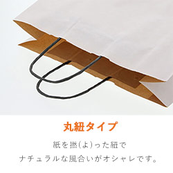 手提げ紙袋（リバーシブル・丸紐・幅320×マチ115×高さ310mm）