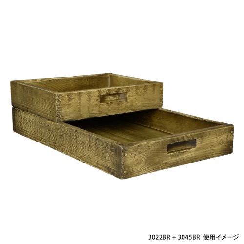 パックスタイル POP用品 ヴィンテージBOX 3022 BR ブラウン