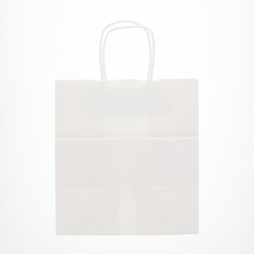 手提げ紙袋（白（片艶）・丸紐・幅260×マチ180×高さ285mm）