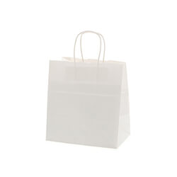 手提げ紙袋（白（片艶）・丸紐・幅260×マチ180×高さ285mm）
