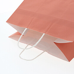 手提げ紙袋（くれない・丸紐・幅320×マチ200×高さ290mm）