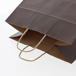 手提げ紙袋（ブラウン・丸紐・幅320×マチ200×高さ290mm）