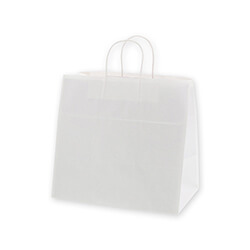 手提げ紙袋（白（片艶）・丸紐・幅340×マチ220×高さ320mm）