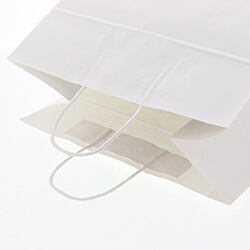 手提げ紙袋（白（片艶）・丸紐・幅340×マチ220×高さ320mm）