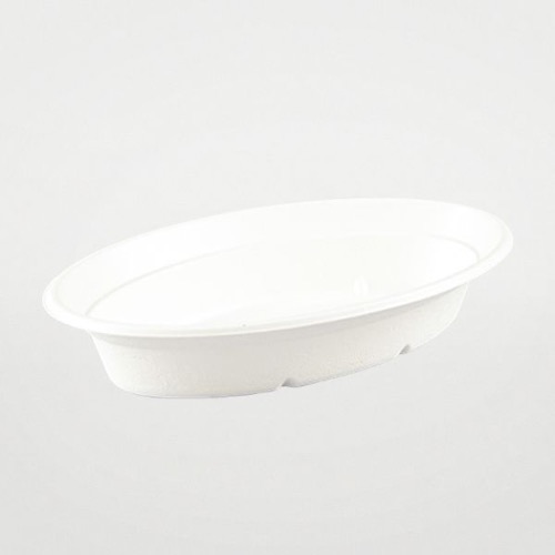 パックスタイル バガス容器 ABカレー C-2 ラミ 本体
