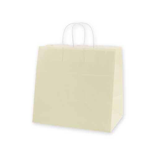 手提げ紙袋（パームクリーム・丸紐・幅340×マチ220×高さ320mm）