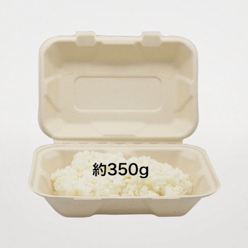 パックスタイル バガス容器 BBランチ 220-150（5枚入）