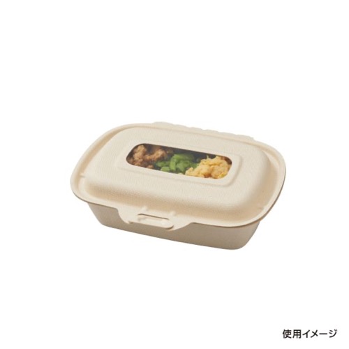パックスタイル バガス容器 BBランチ N190-130 ラミ