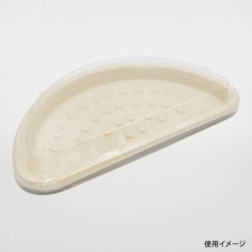 パックスタイル バガス容器 WBピザ 10インチ ハーフ
