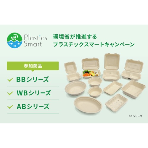 パックスタイル バガス容器 WBプレート 20-15 本体