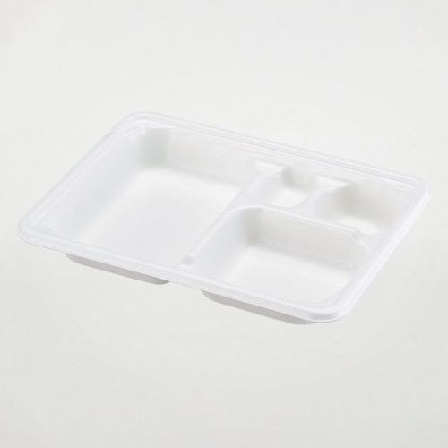 パックスタイル バガス容器 WB弁当 23-17E ラミ