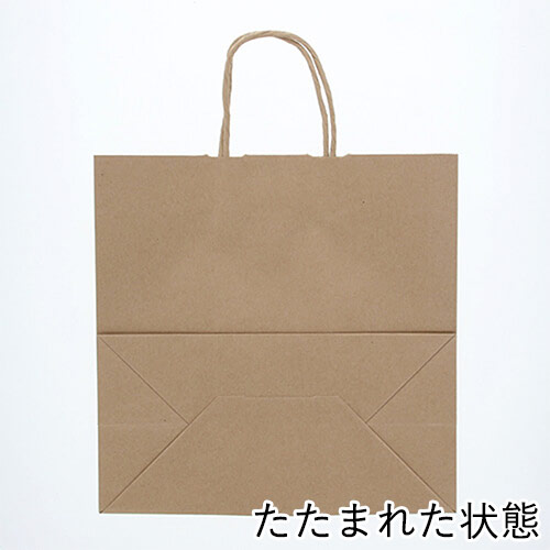 手提げ紙袋(茶・丸紐・幅300×マチ150×高さ300mm) | 梱包材 手提げ紙袋(茶・丸紐・幅300×マチ150×高さ300mm) | 梱包材