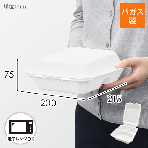 パックスタイル 弁当容器 新ABランチ200-220-3