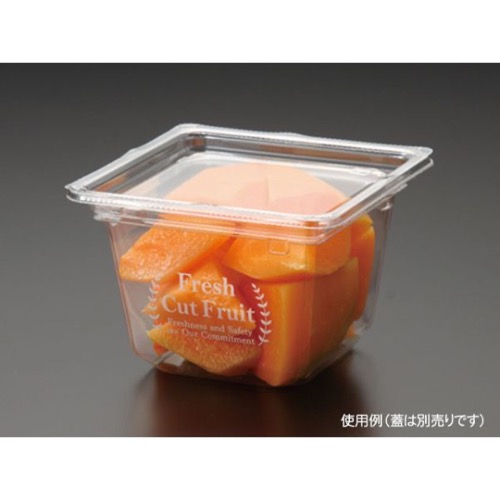 パックスタイル 青果・農産容器 マルチカップCUBE1170 CF白 本体