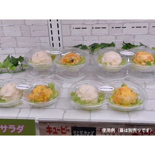 パックスタイル 惣菜容器 PS BPコンビカップ2M 本体 クリア