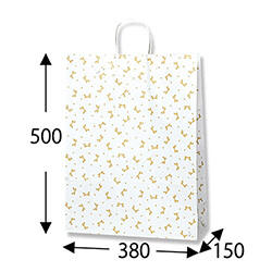手提げ紙袋（ニューリボン・丸紐・幅380×マチ150×高さ500mm）