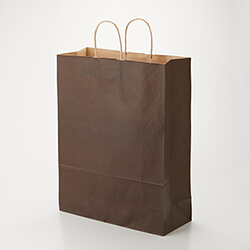 手提げ紙袋（ブラウン・丸紐・幅380×マチ150×高さ500mm）