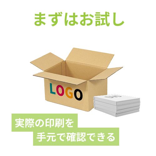 【ロゴ印刷・フルカラー・2面】宅配60サイズ 書籍、映像・音楽ソフト向けダンボール箱（220×160×130mm）3mm B/F C5×C5