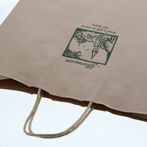 手提げ紙袋（アフタヌーン・丸紐・幅380×マチ150×高さ500mm）