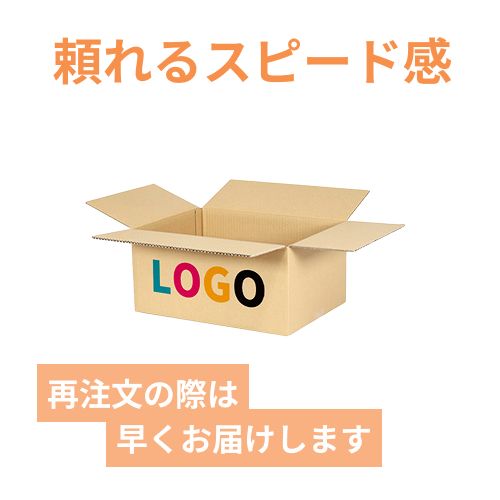 【ロゴ印刷・フルカラー・3面】宅配100サイズ 1100×1100パレットぴったりサイズダンボール箱［1段8箱×8段］（430×310×200mm）5mm A/F C120×C120