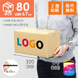 宅配80サイズ】小箱ぴったり梱包用ダンボール箱［SBOX-02・2箱］（310