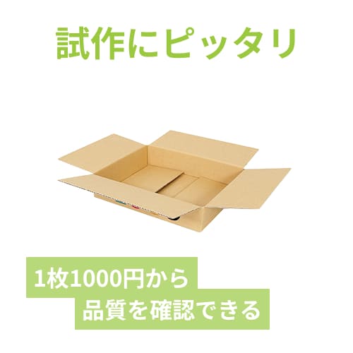 【ロゴ印刷・フルカラー・3面】薄型 宅配80サイズ・ダンボール箱（300×240×60mm）アパレル向け