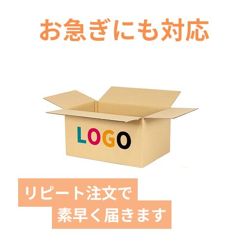 【ロゴ印刷・フルカラー・3面】宅配120サイズ 1100×1100パレットぴったりサイズダンボール箱［1段8箱×7段］（450×300×230mm）5mm A/F C120×C120
