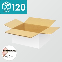 宅配120サイズ】ダンボール箱（450×450×200mm）5mm A/F K5×K5
