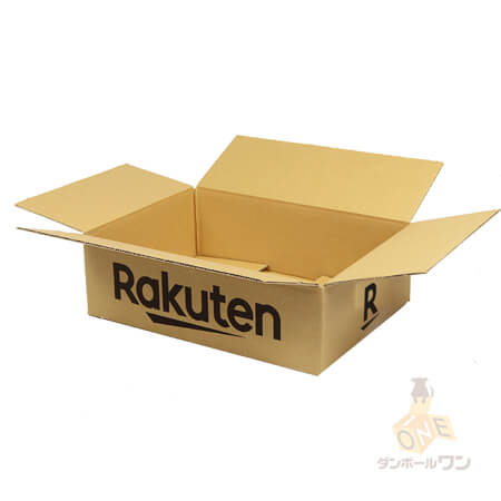 【楽天ロゴ入り】宅配80サイズ ダンボール箱（A4サイズ・薄型）