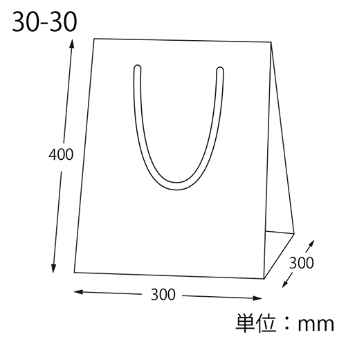 フルールバッグ 30-30 未晒無地