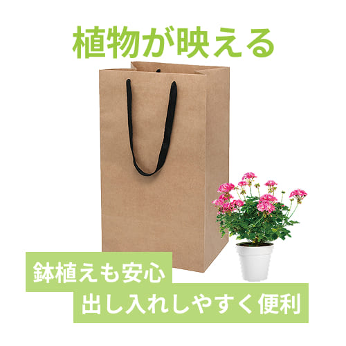 フルールバッグ 32-25 未晒無地