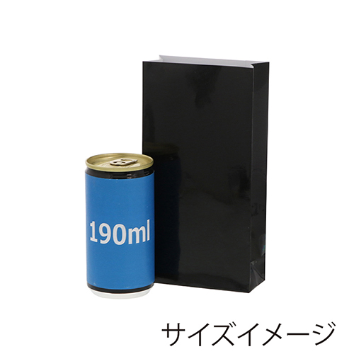 ギフトファンシーバッグ S-175 無地 黒