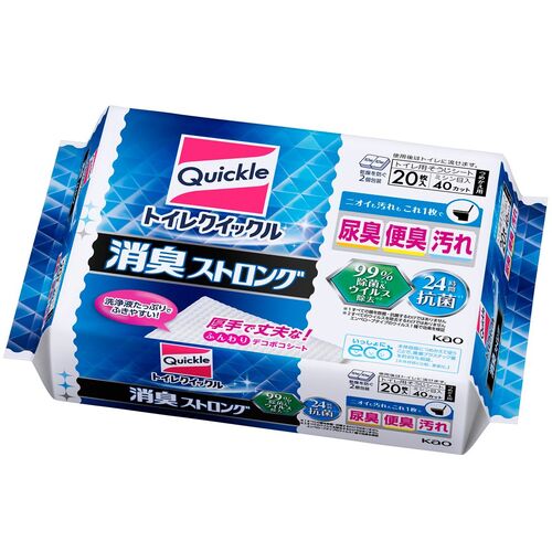 Kao トイレクイックル 消臭ストロング つめかえ用 20枚