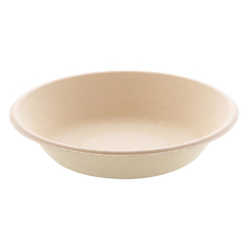 HEIKO 紙皿 業務用 バガスペーパーウェア ボウル クラフト 600ml 50枚/袋