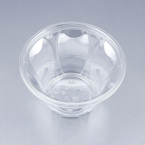 シーピー化成 かき氷カップ フルーツ容器 COPNフルーツ丸14 本体 50枚/袋