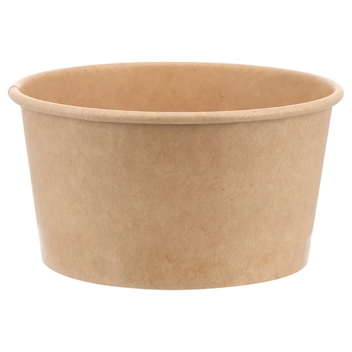 HEIKO 製菓資材 アイスカップ 420ml 115-420 クラフト 50個/袋