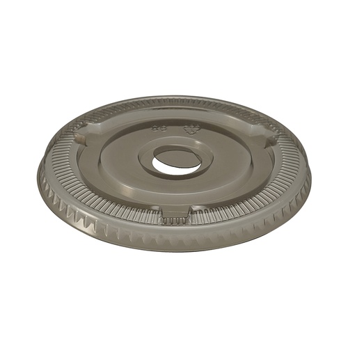 HEIKO 透明カップ A-PET 口径98mm用 C穴付き Nブラック 50個/袋