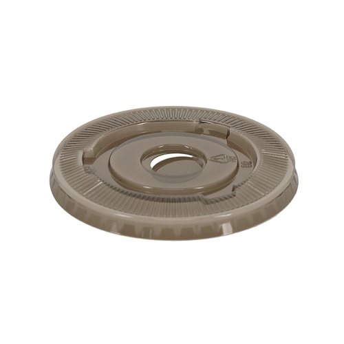 HEIKO 透明カップ A-PET 平蓋 口径92mm用 C穴付き Nブラック 50個/袋