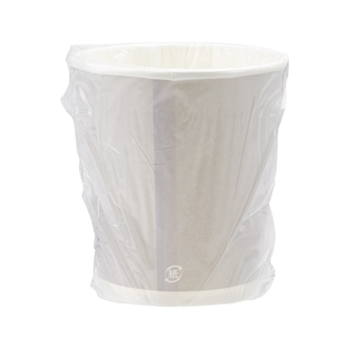 HEIKO ペーパーカップ 7オンス 個包装 グレー 50個/袋