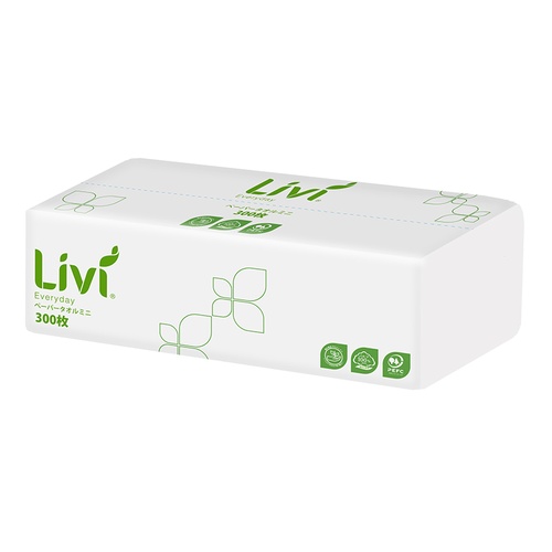 ユニバーサル・ペーパー リビィ エブリデイペーパータオル 小判 300枚/個