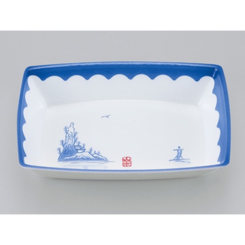 鮮魚トレー VP-5 山水(外白) シーピー化成